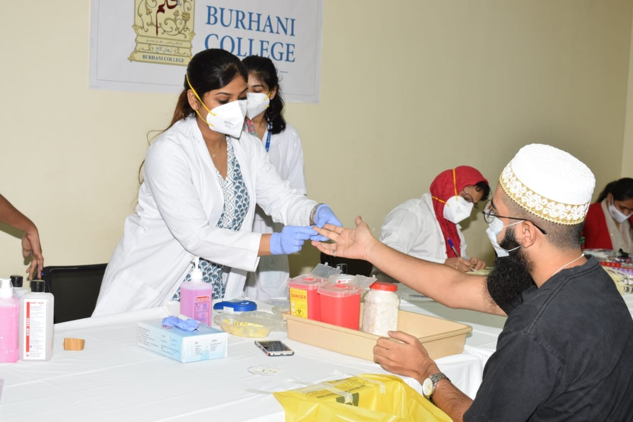 Burhani College Organises Blood Donation Camp