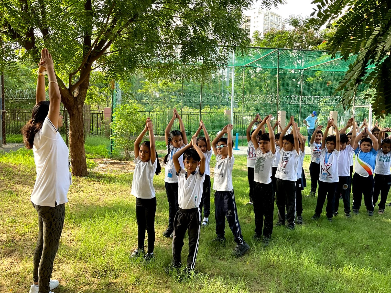 Global Indian International School, GIIS Ahmedabad, International Yoga Day, Caesar D’silva,