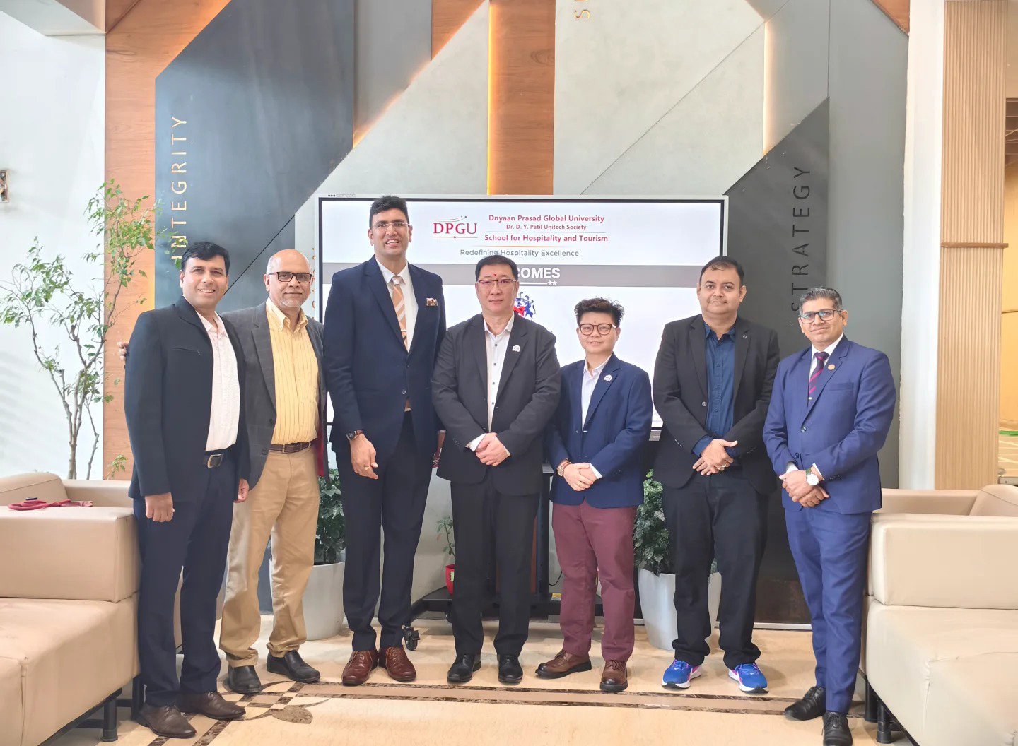 Dnyaan Prasad Global University School for Hospitality and Tourism, by Dr. D. Y. Patil Unitech Society, Joins Hands with Singapore’s Nanyang Institute of Management to Build Bridges Across Borders
